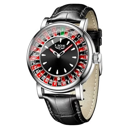 LIGE Roulette Dial Watch: The Timepiece That Bets On Being Different